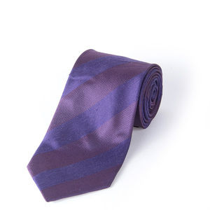 MATTABISH BROWN & PINK & GRAY STRIPED TIE | MENS